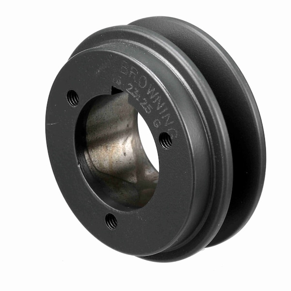 1 Groove Cast Iron Bushed Bore Multiple Sheave, 1TB36